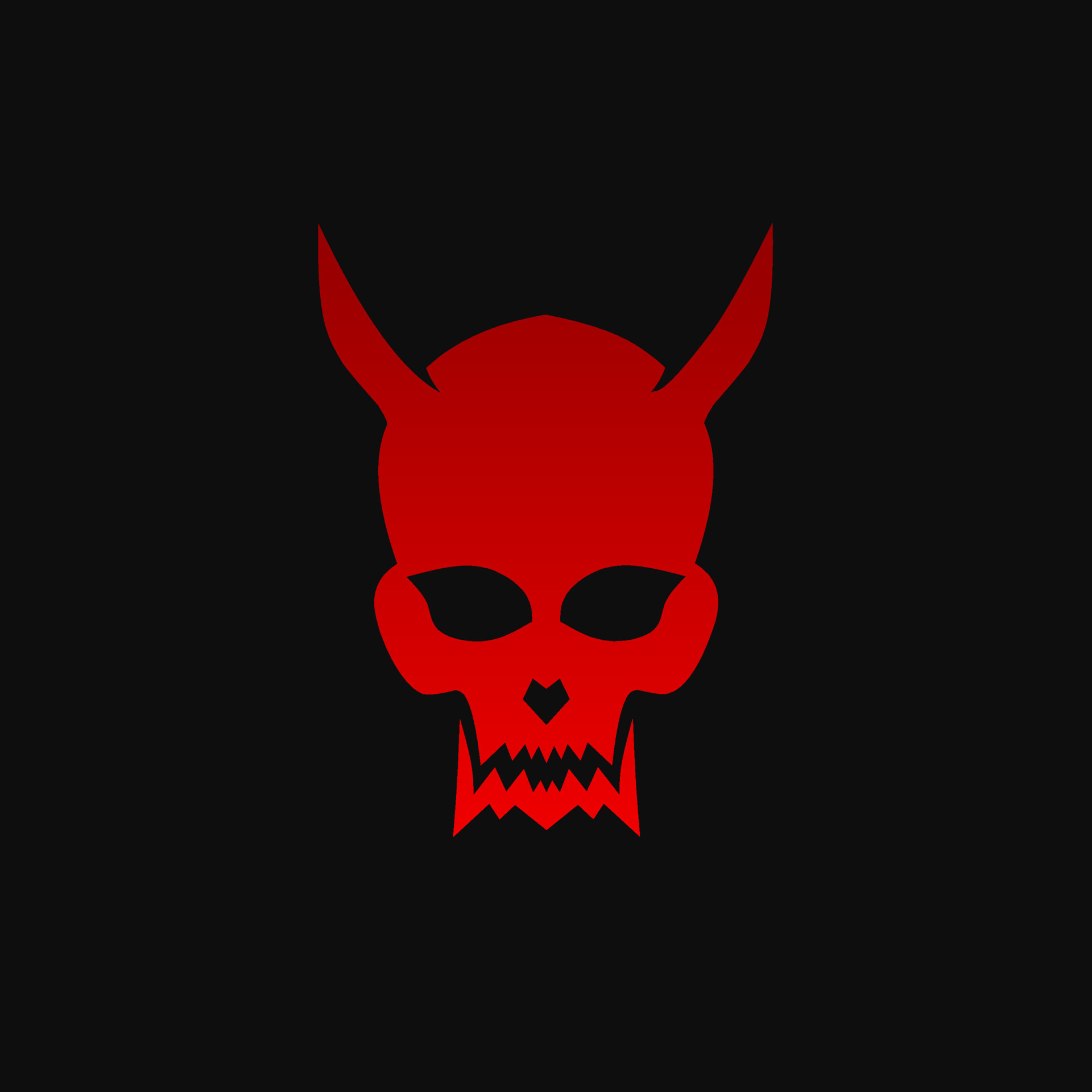 Template logo red devil skull face 12786523 Vector Art at Vecteezy