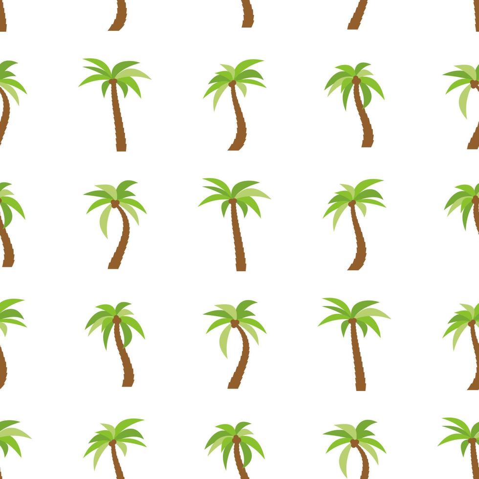 Seamless Pattern with palm trees vector