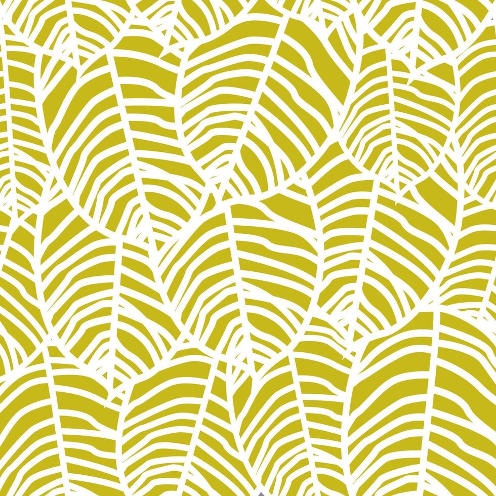 Geometric seamless pattern floral with leaves.Vector vector