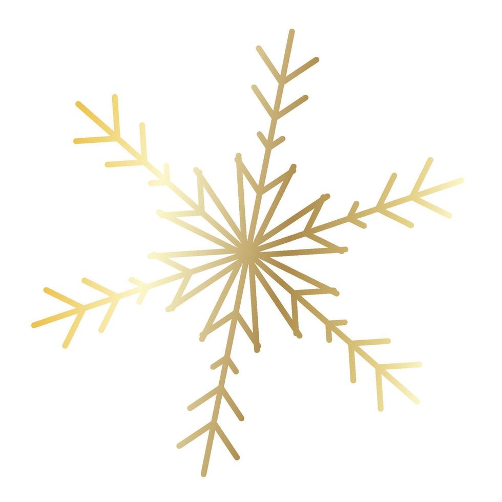 Vector snowflake  web Icon isolated