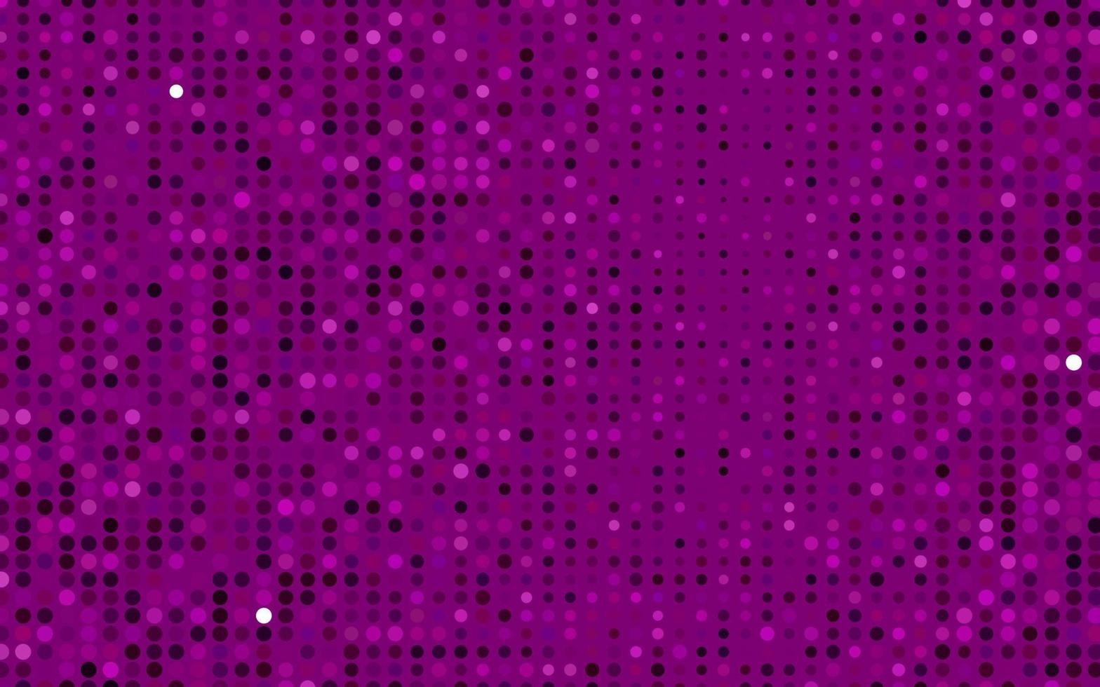 Light Purple vector pattern with spheres.