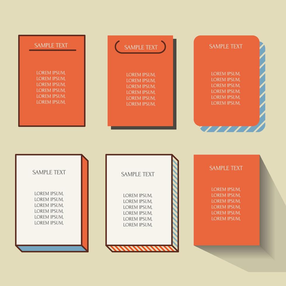 SET OF POP TEXT BOX FRAME. GRAPHIC ELEMENTS FOR DESIGN vector
