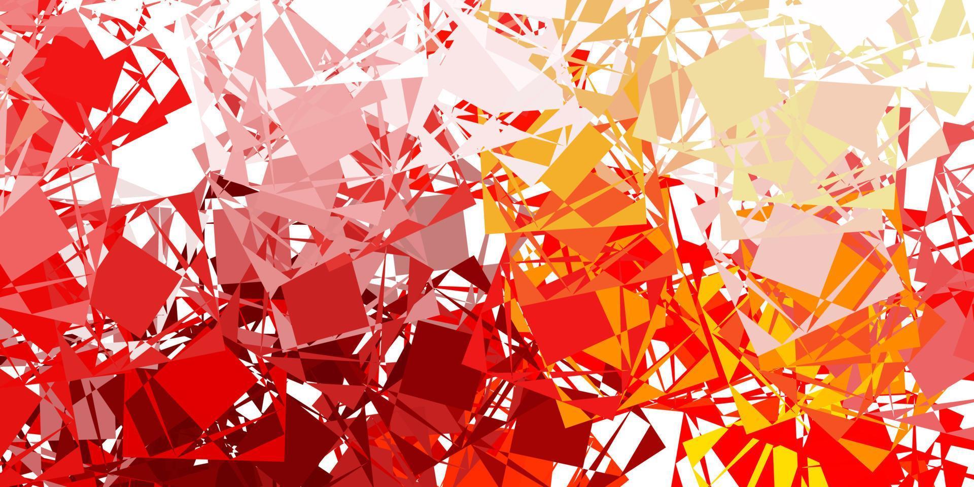 Light orange vector background with triangles. 12788066 Vector Art at