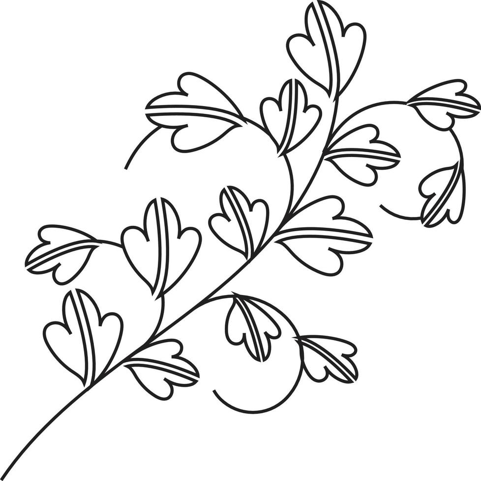 Hand sketched vector vintage leaves, flowers, Wild and free. Perfect for invitations, greeting cards, quotes, blogs, and posters.