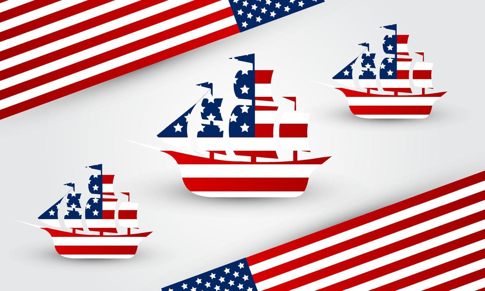 Columbus day holiday vector. Celebration of columbus day design background vector. vector