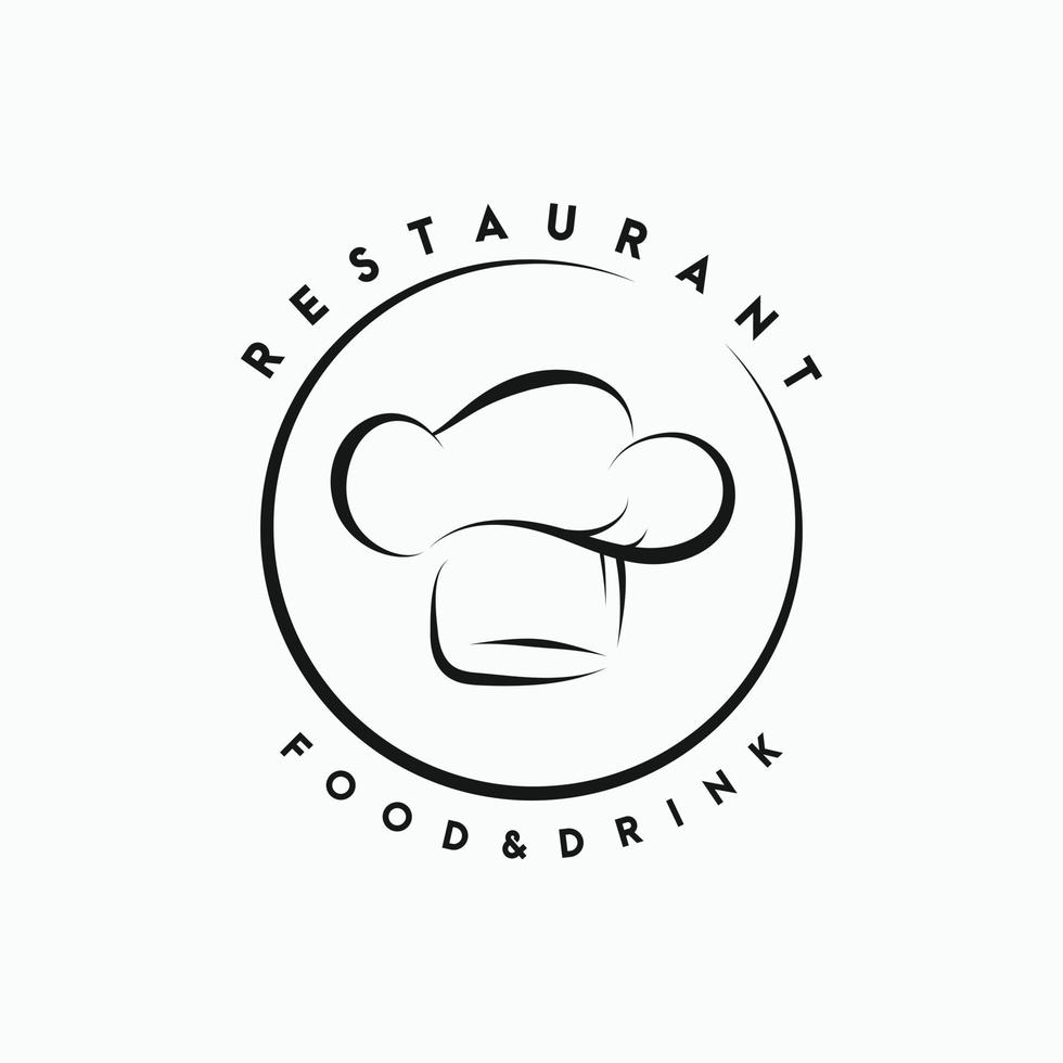 restaurant and barbecue logo icon and vector 12789401 Vector Art at ...