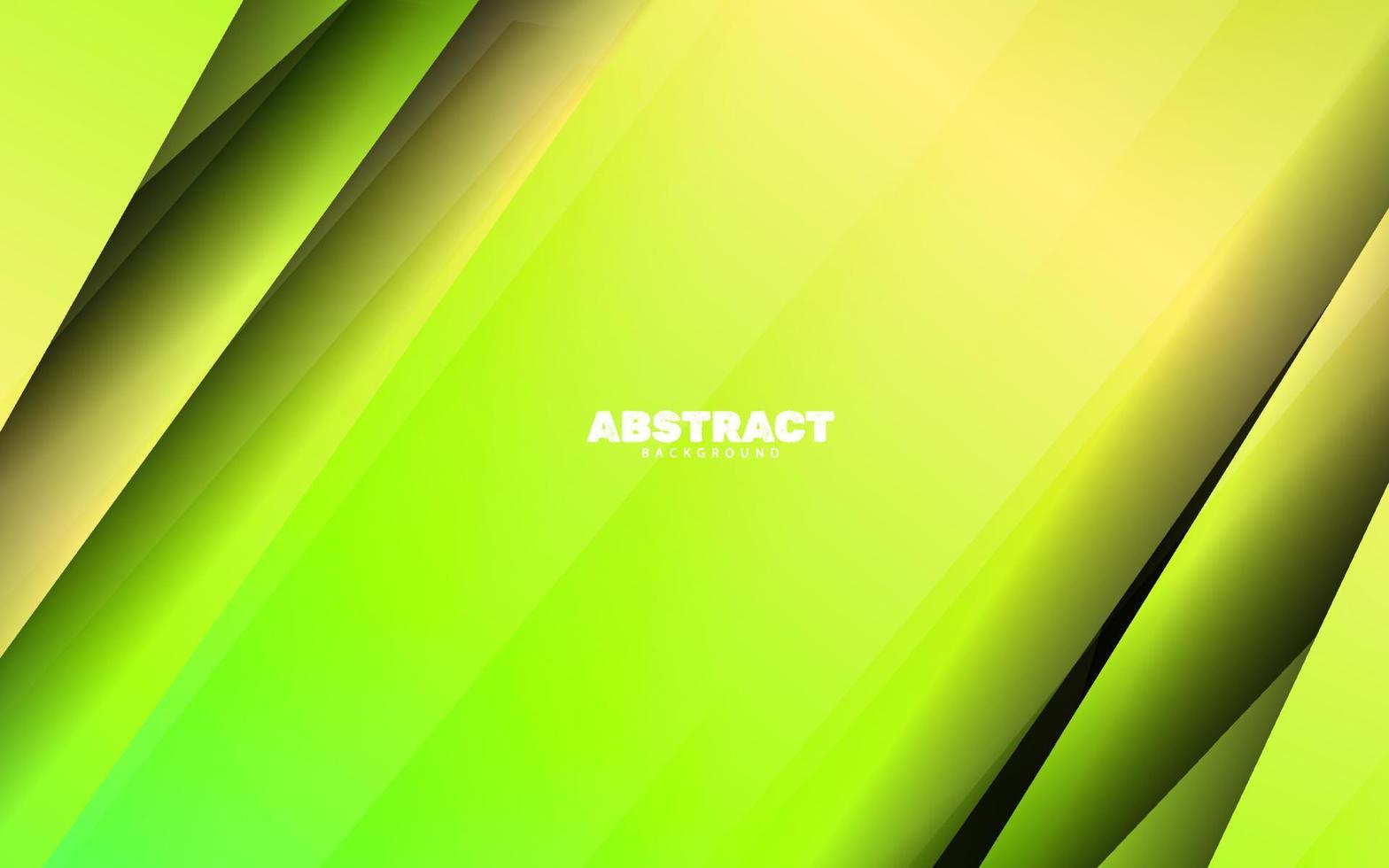 Abstract green and white color background vector