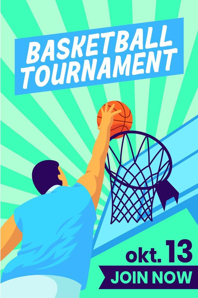 Basketball Poster Vector. Sport Event Announcement. Banner Advertising  Leaflet. Ball. Professional League. Event Flyer Illustration Stock Vector  Image & Art - Alamy