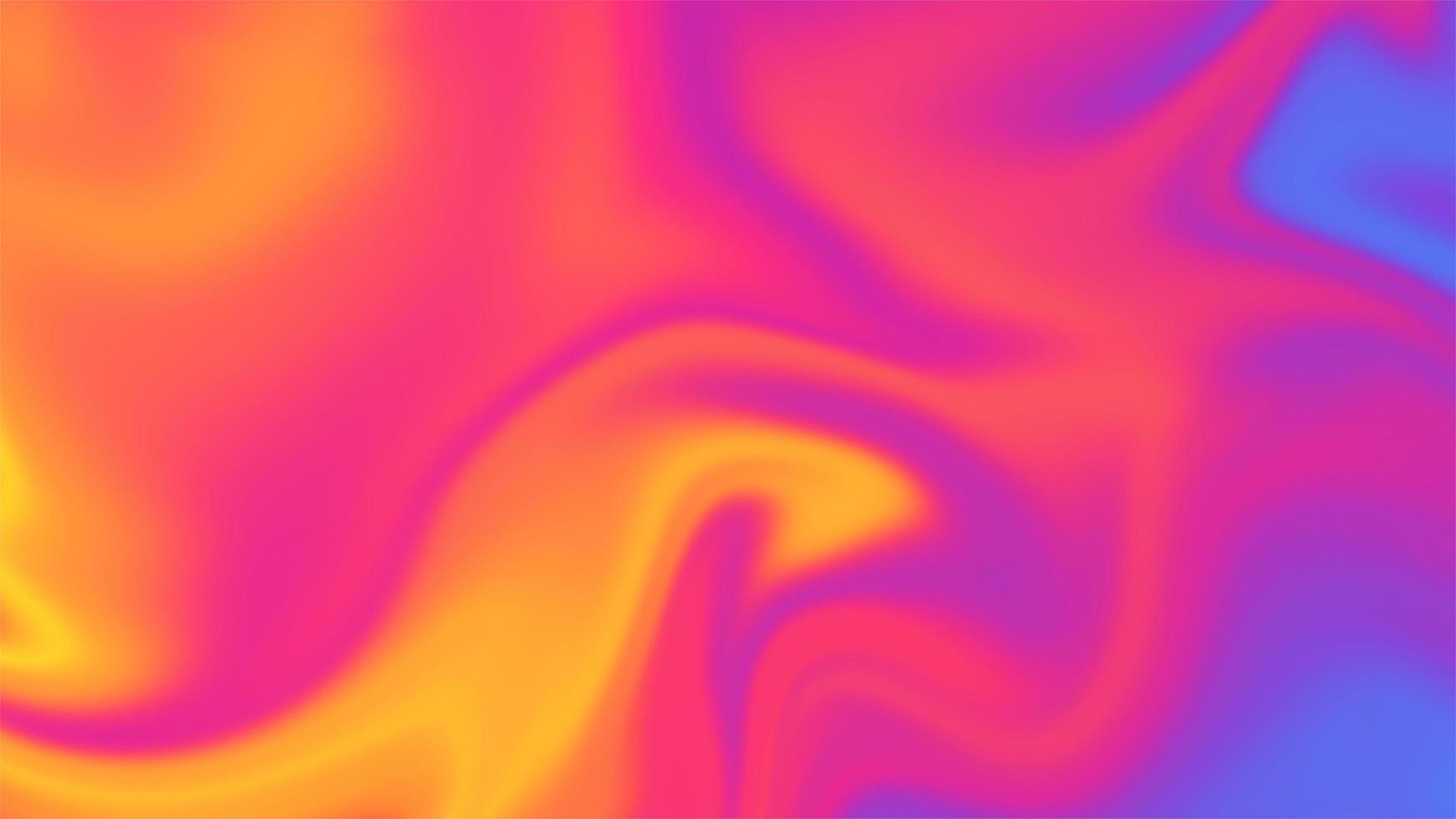 Abstract gradient liquid colorful background photo