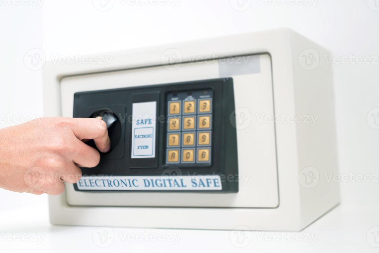Digital safe to prevent theft at home photo