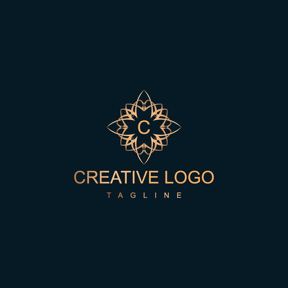 logotipo de diseño sencillo vector