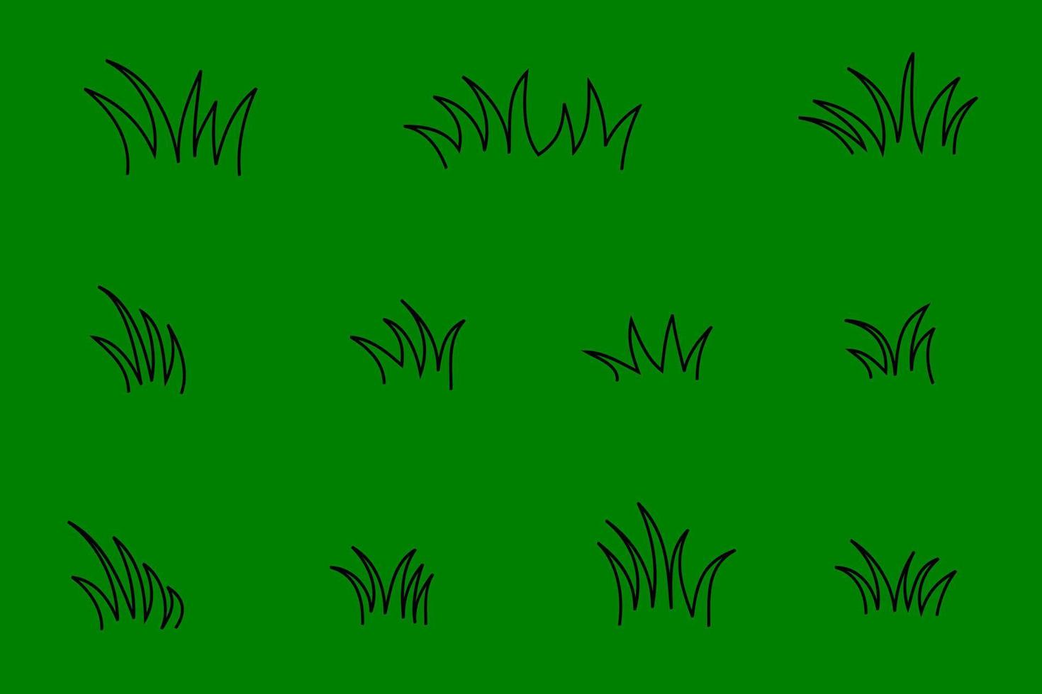 grass line vector element