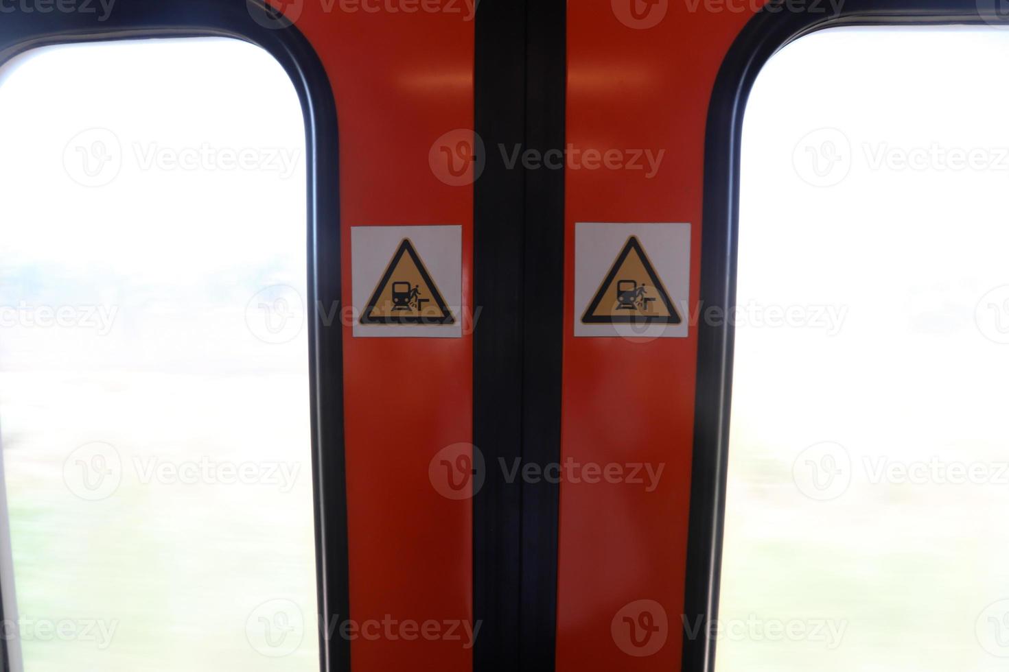 Railroad Tracks and Railway Cars in Israel. photo