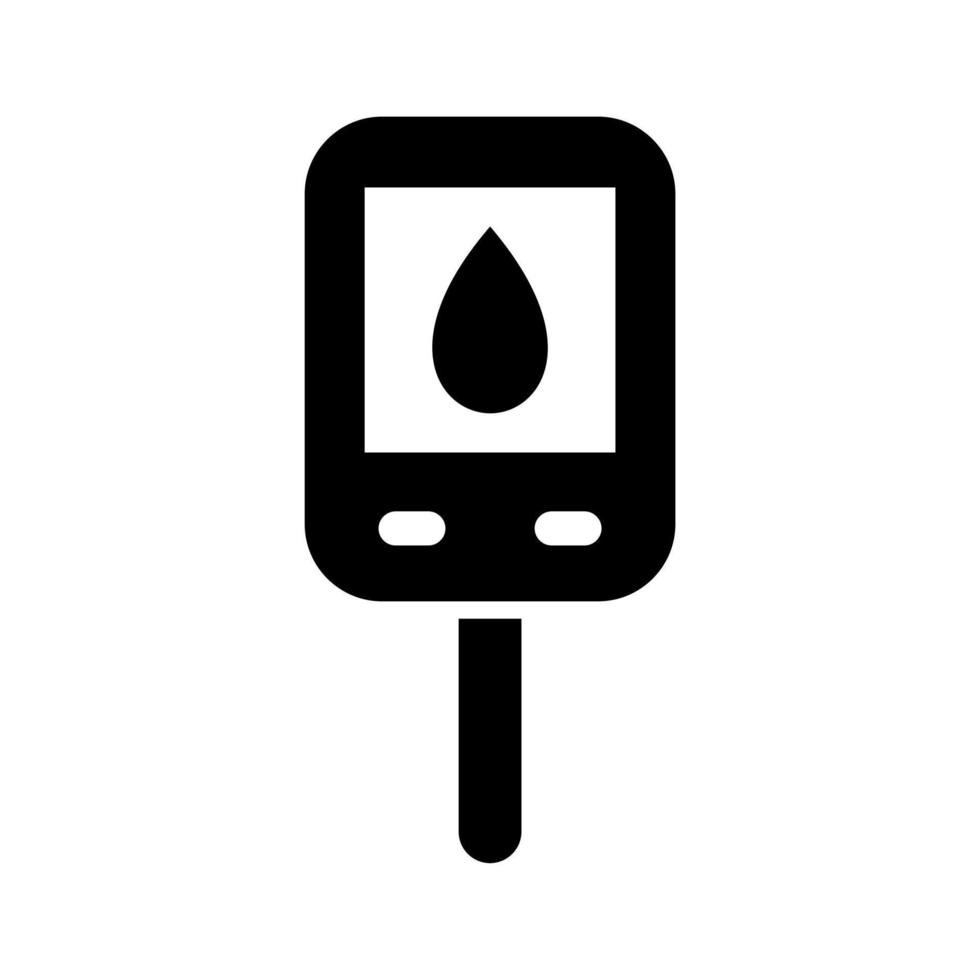 Diabetic flat Icon vector