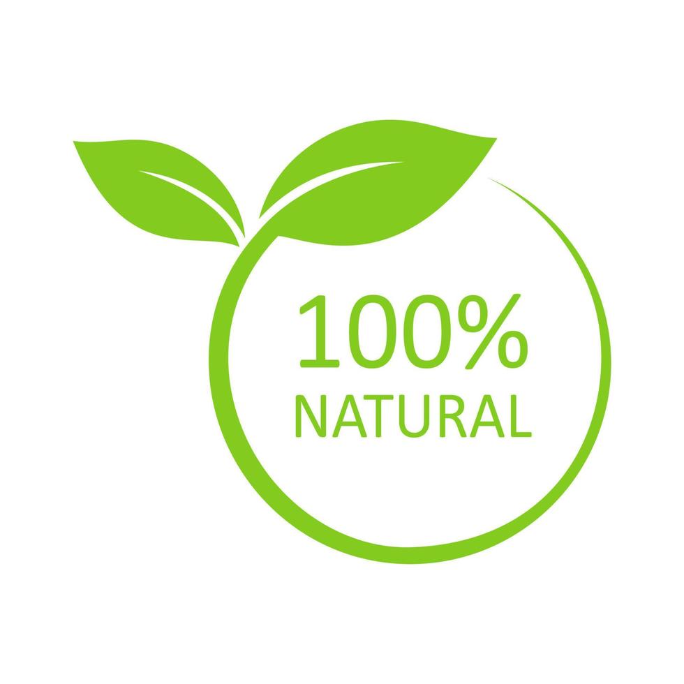 logotipo vectorial natural vector