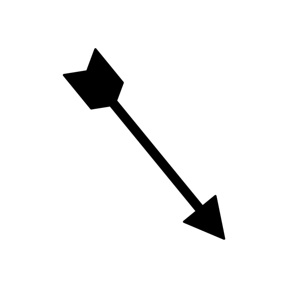 arrow flat icon vector