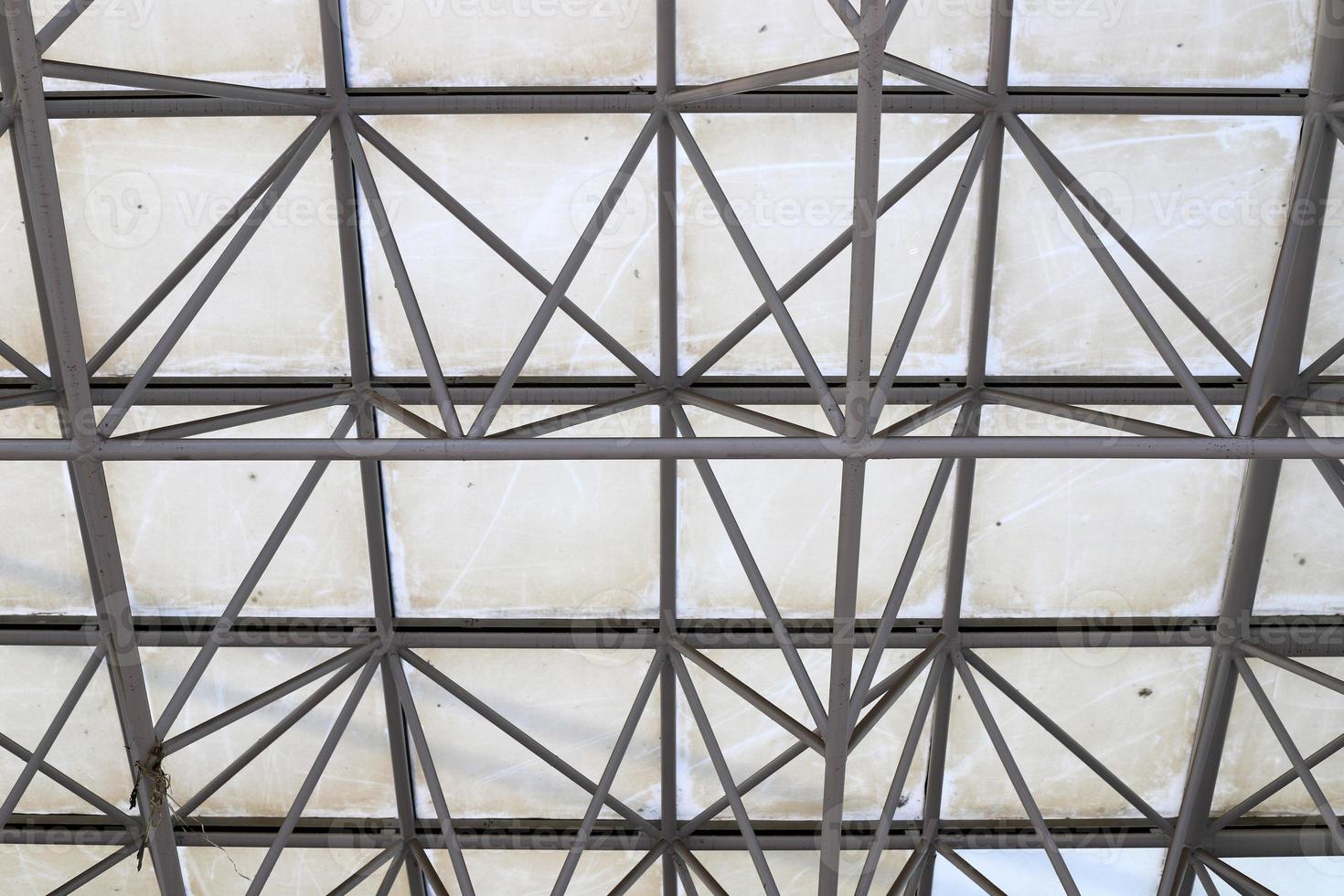 Geometric architectural details in the construction of buildings and structures in Israel. photo