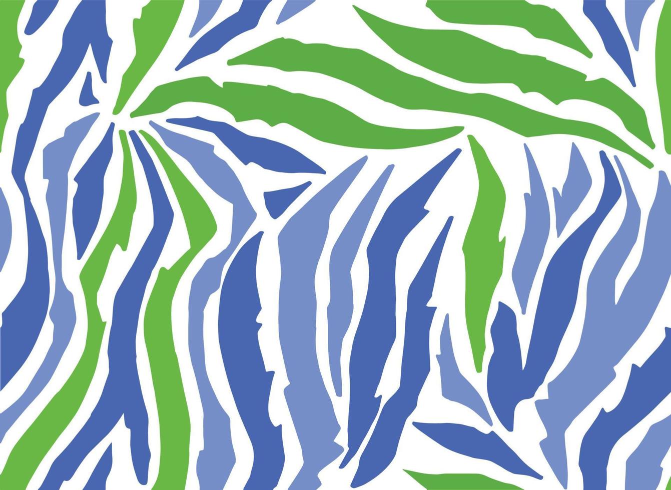 Seamless texture with exotic tiger ink print. Abstract modern pattern can be used for wallpaper, pattern fills, web page background, surface textures, printing on textiles. Vector illustration