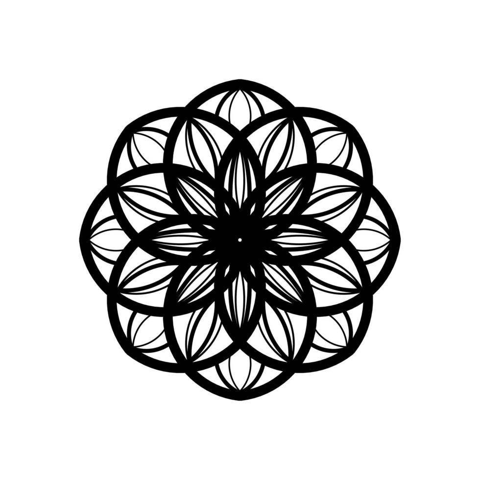 Ornamental round mandala pattern.Round backgrounds for the greeting cards, invitation, tattoo template, business style, cards or else. Vector illustration