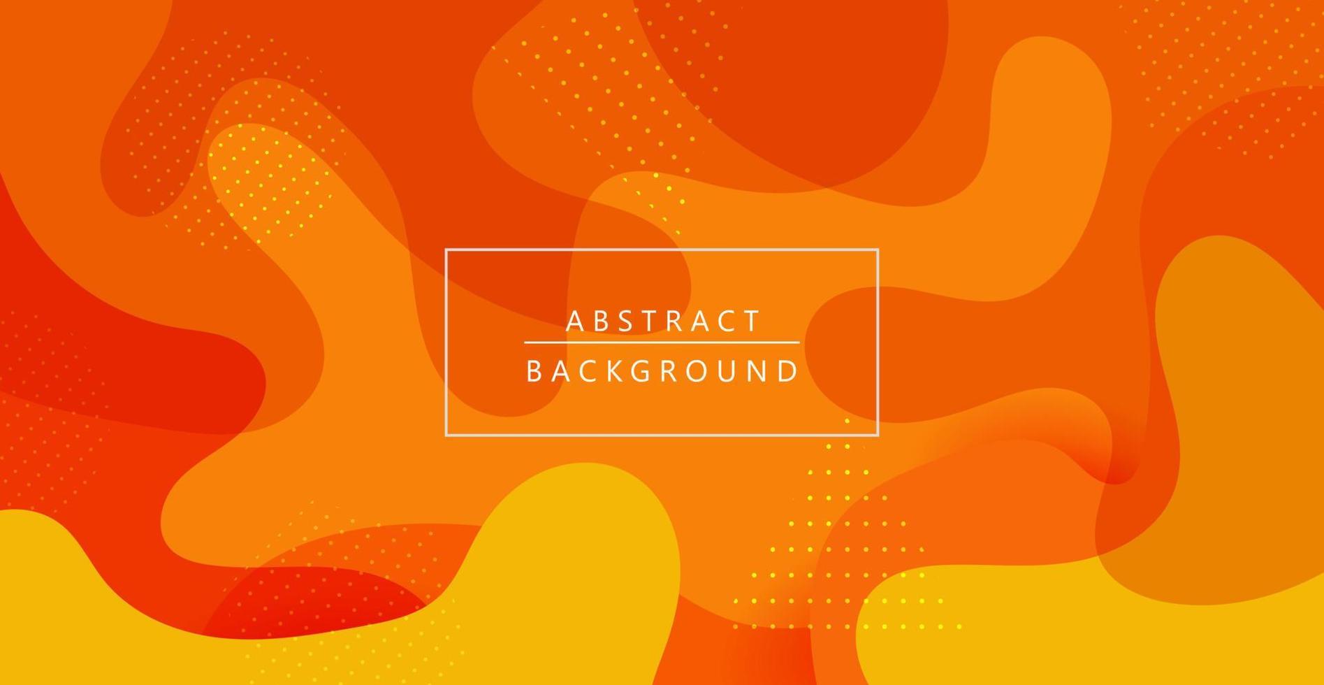 modern Abstarct Dynamic wavy orange textured background design in 3D style with orange color. EPS10 Vector background.