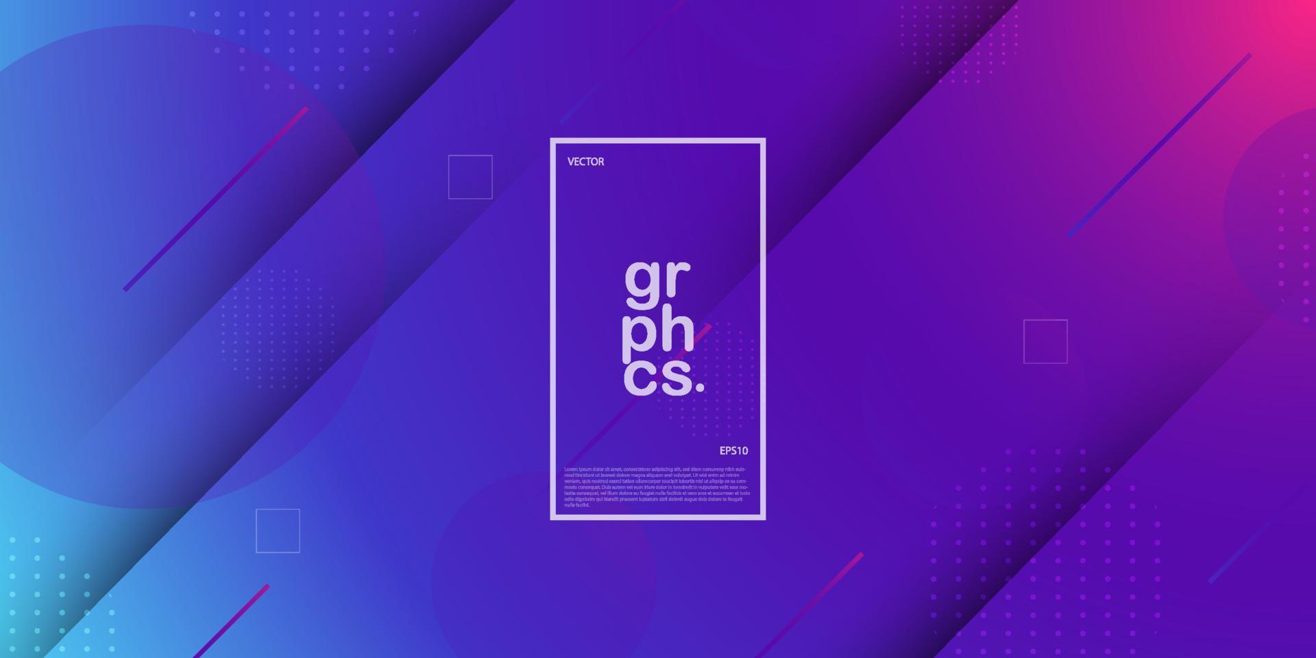 modern abstract bright color purple and blue background. dynamic textured geometric elements design.can be used on posters,banner,web and any more.Eps10 vector