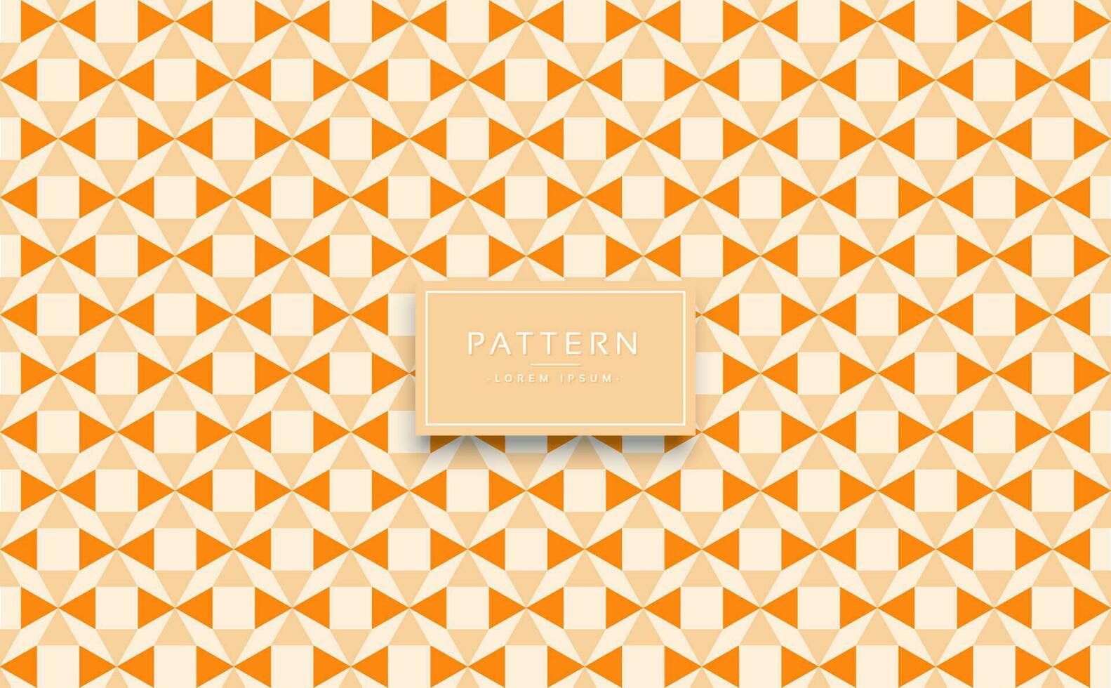 Classic triangle pattern vector