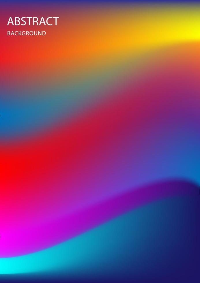 Colorful abstract fluid background texture vector