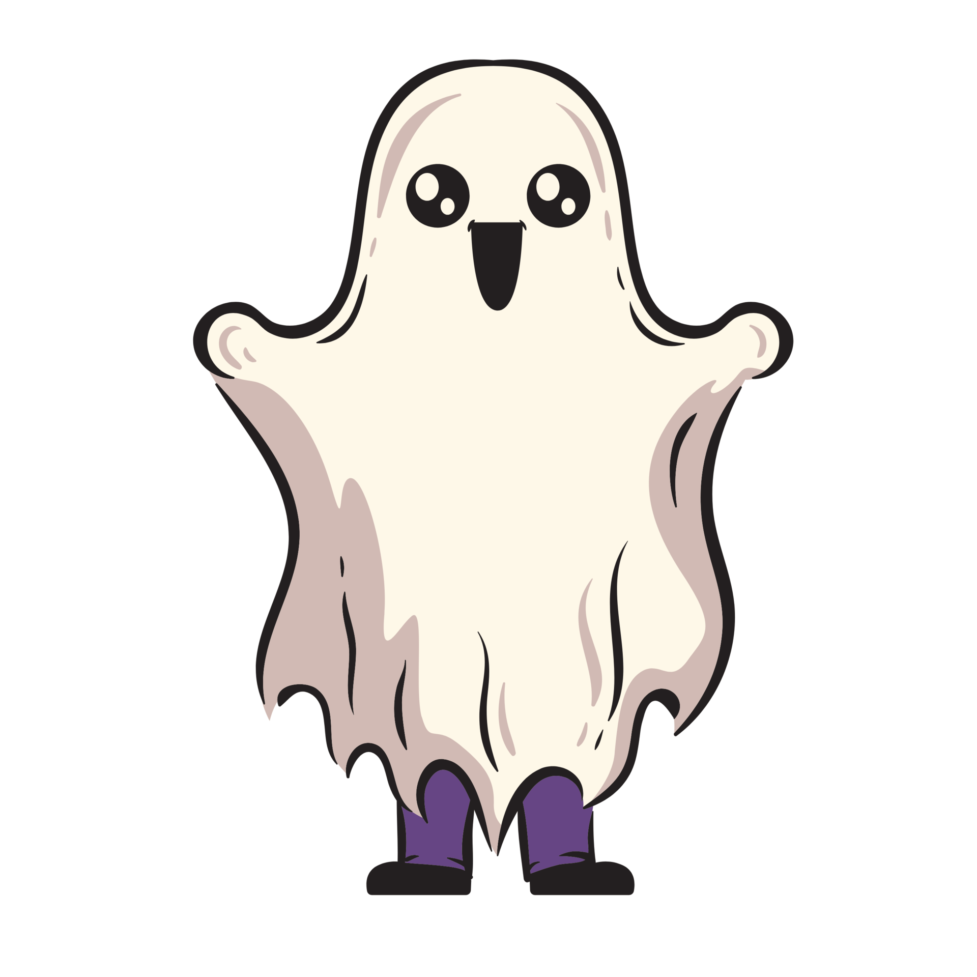 Free Cute Halloween Monster 12793354 PNG with Transparent Background