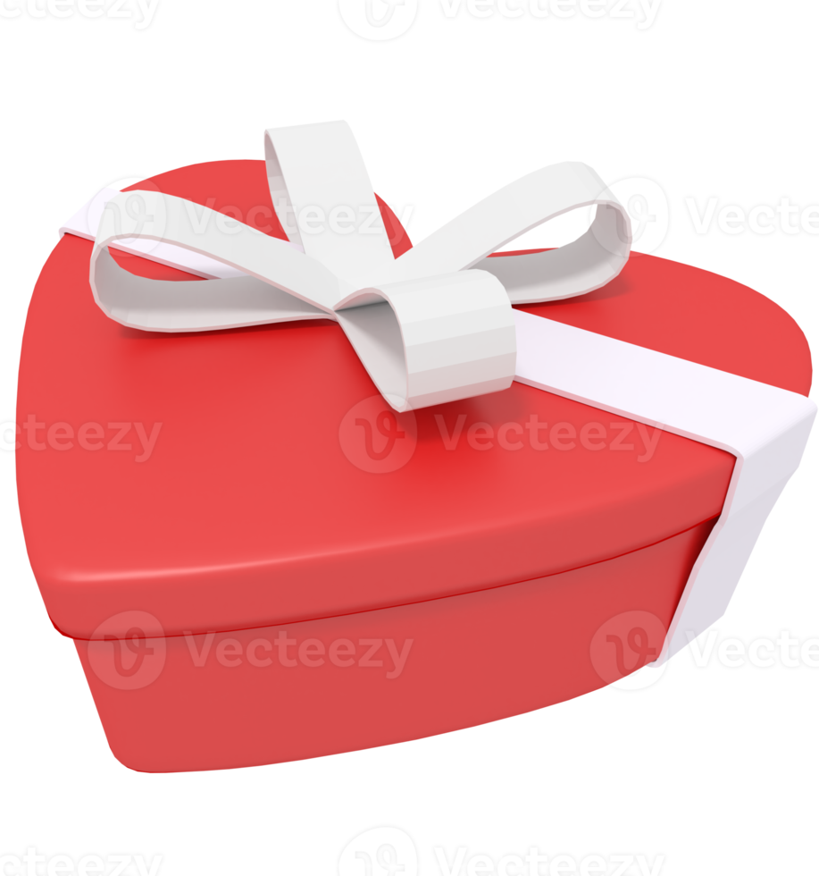 3d illustration of gift box png