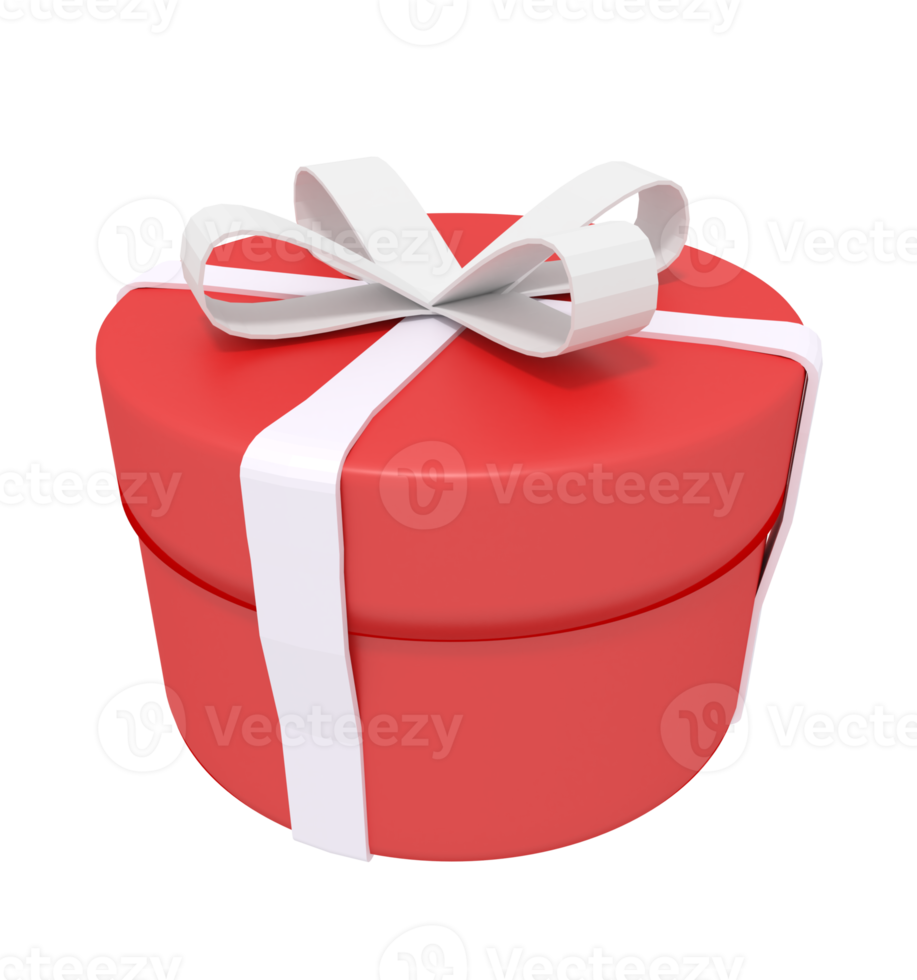 3d illustration of gift box png