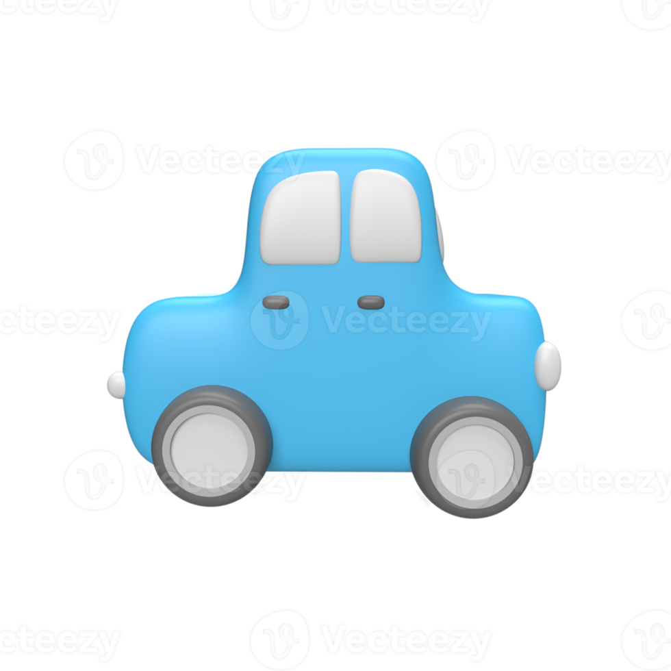 3d auto giocattolo . reso oggetto illustrazione png