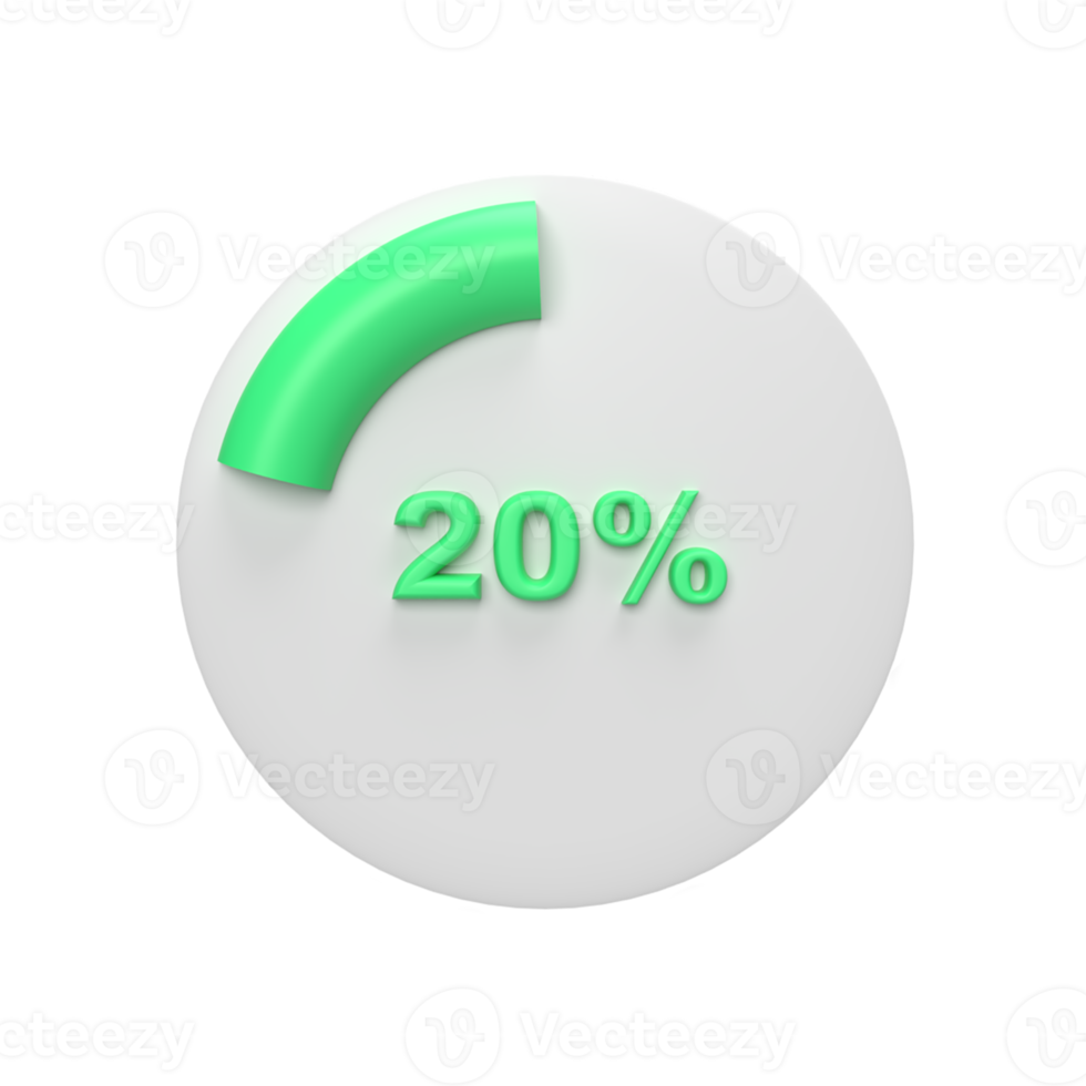 företag data Graf. 3d framställa illustration png