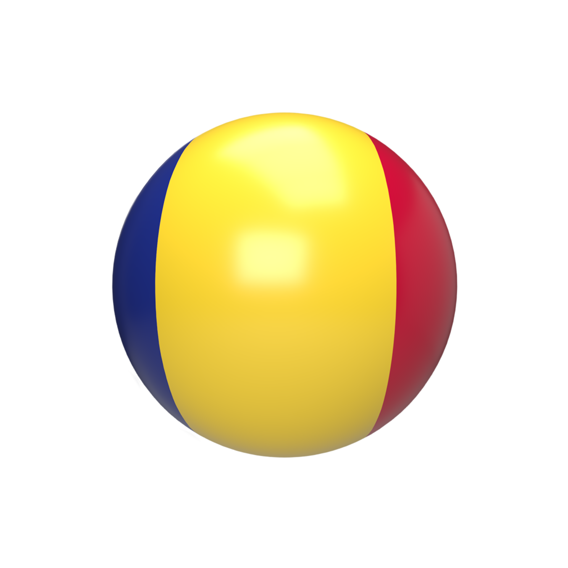 Russia flag in sphere. 3d render 12794352 PNG