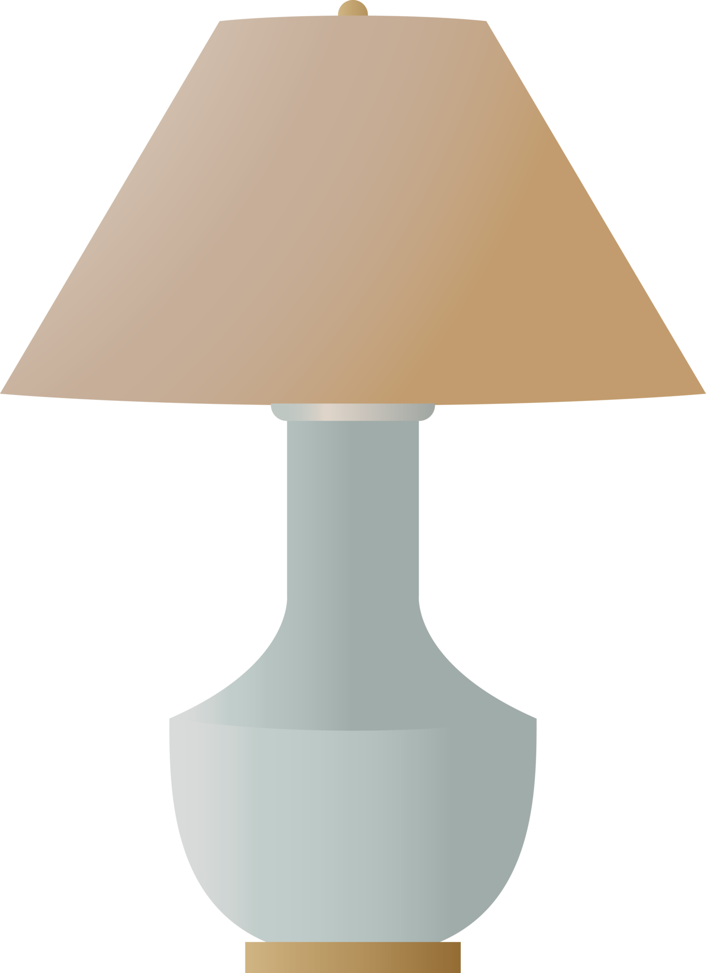 classic old bed table lamp illustration 12794915 PNG