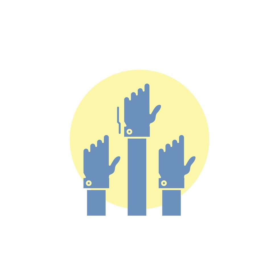 Aspiration. business. desire. employee. intent Glyph Icon. vector