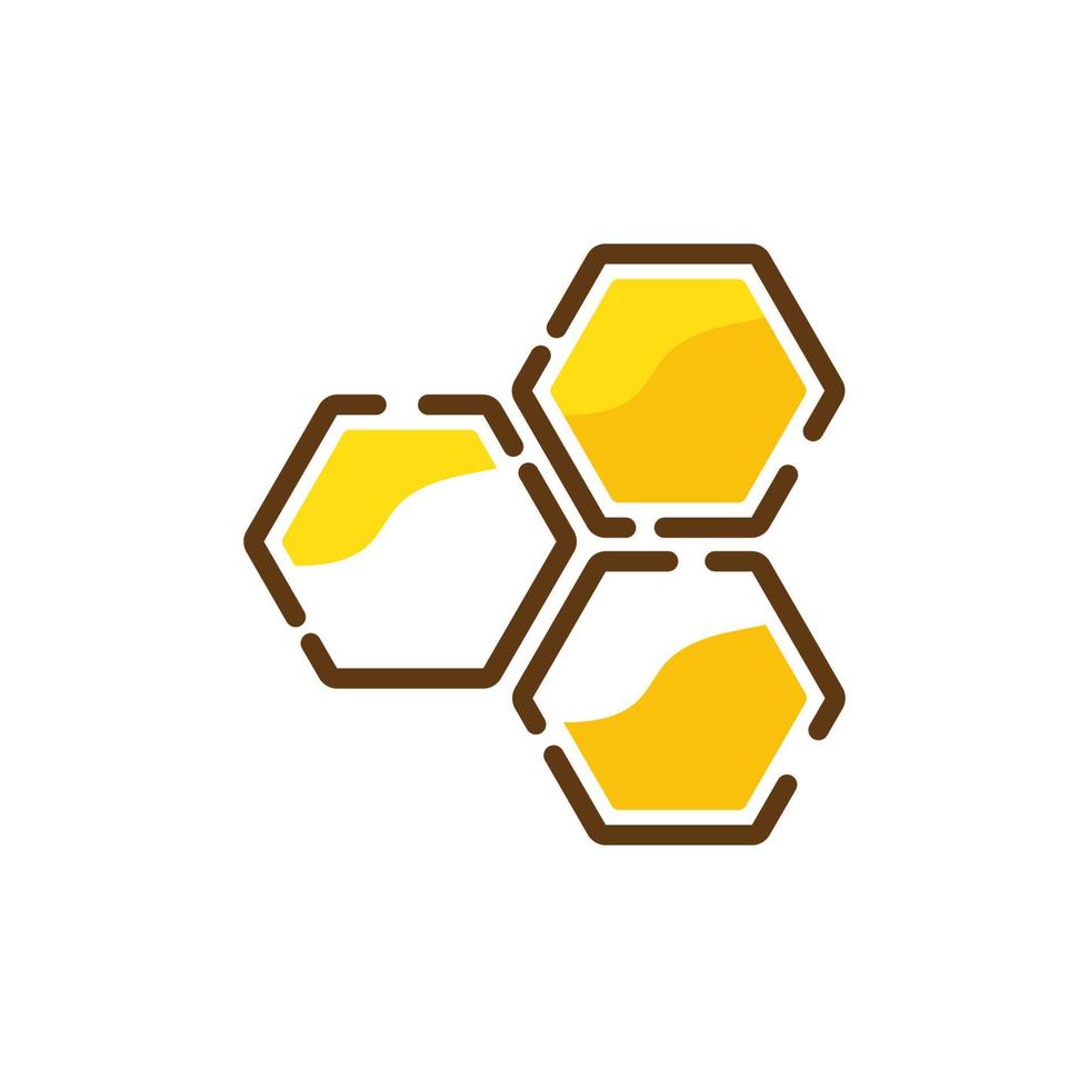 diseño de icono de vector de elemento de abeja