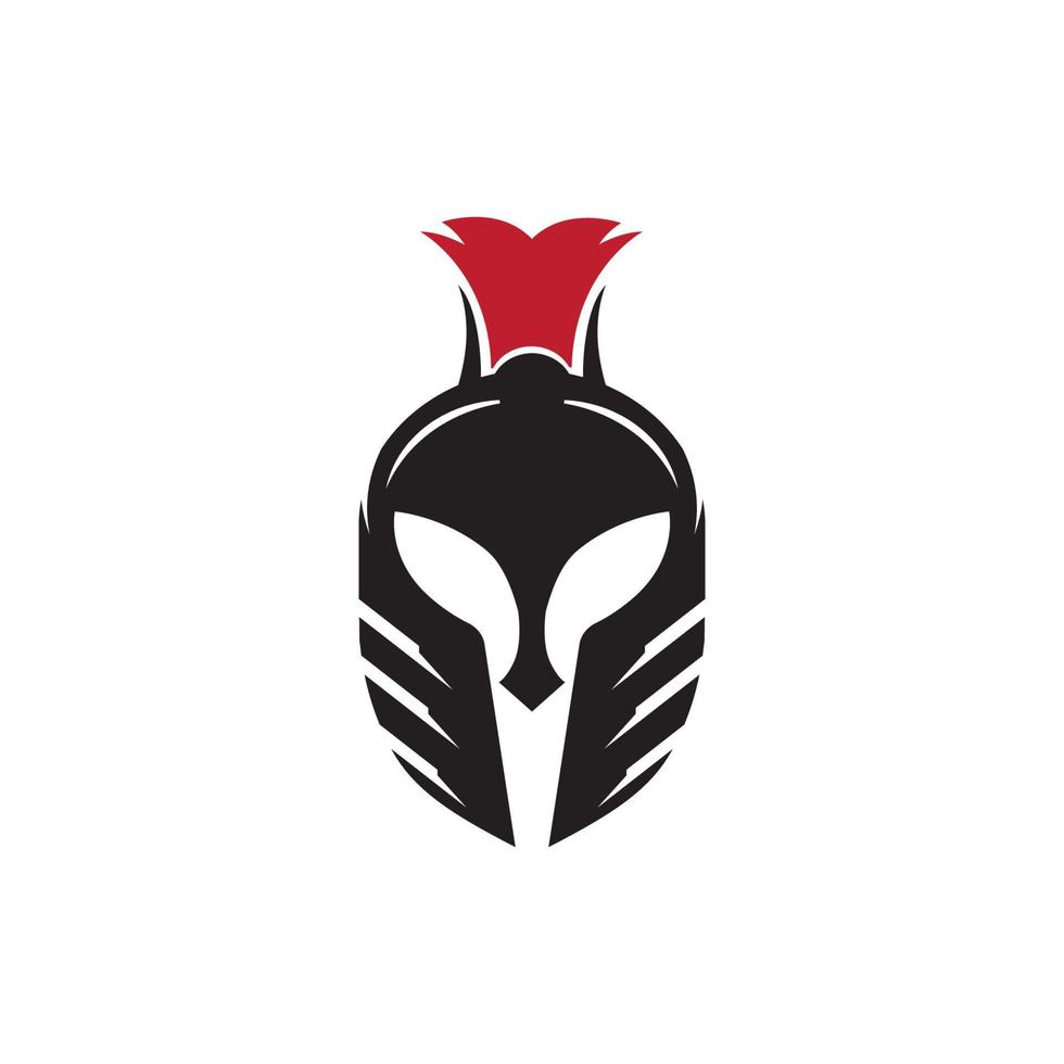 Spartan helmet vector icon