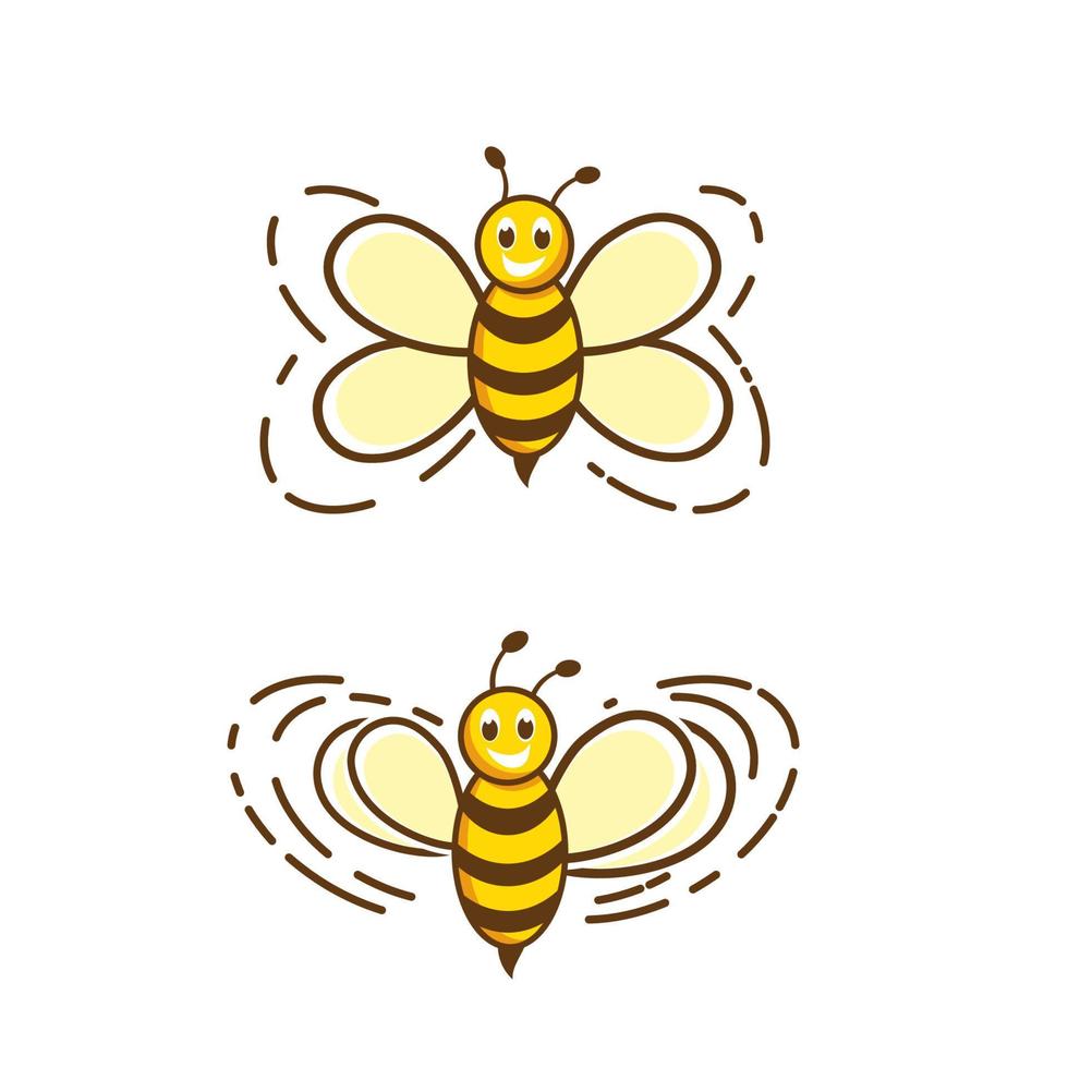 Bee Element  Vector icon design