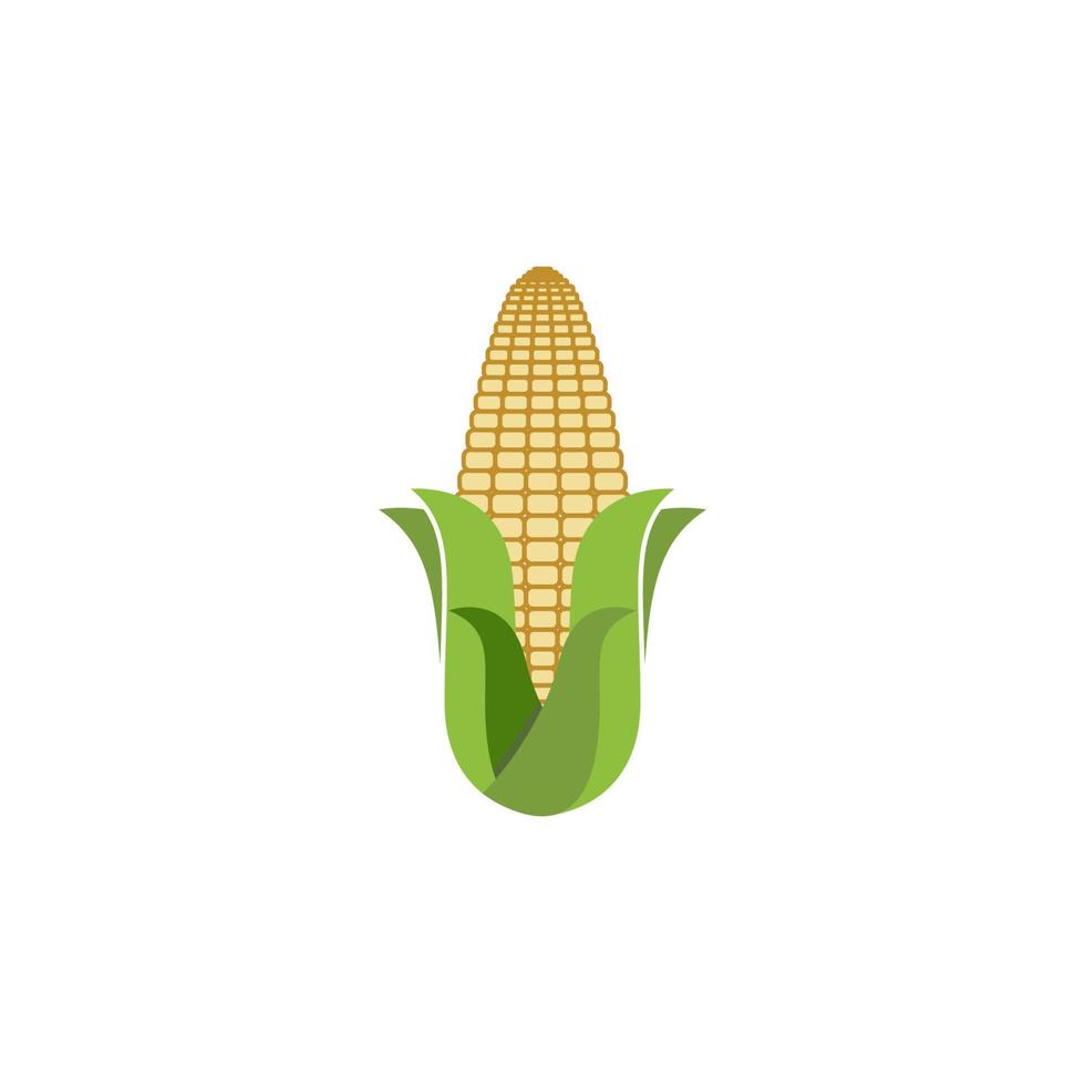 diseño de icono de vector de maíz de agricultura