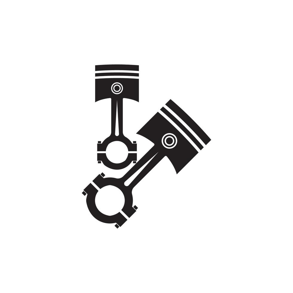 piston Vector icon design illustration Template