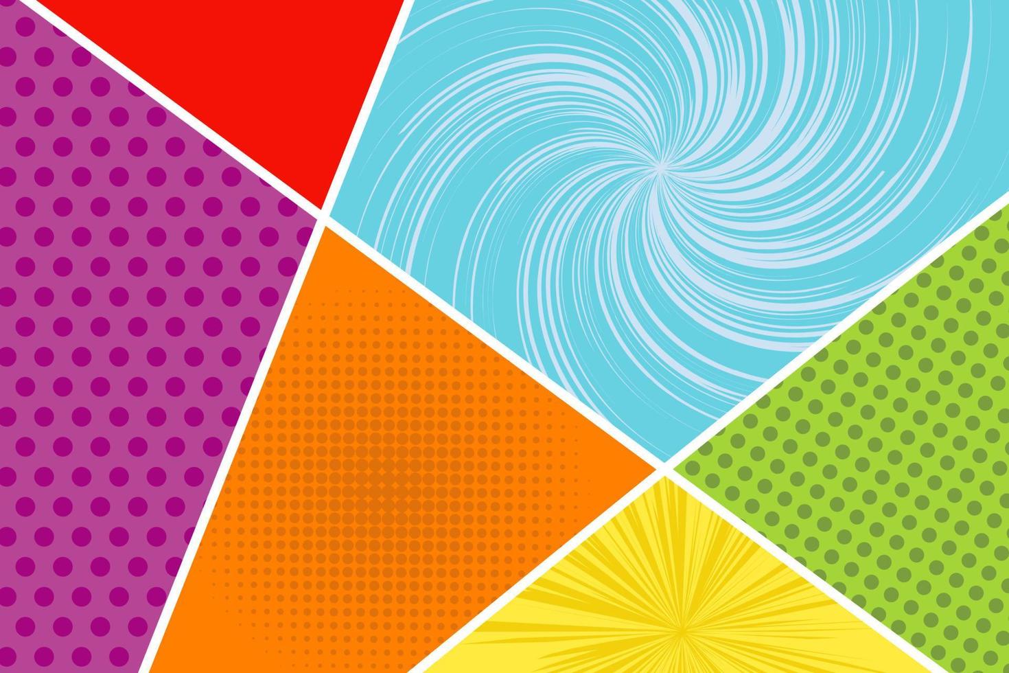 Comic Book  Design Element Vector