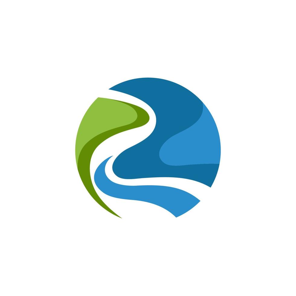 river icon vector illustration design