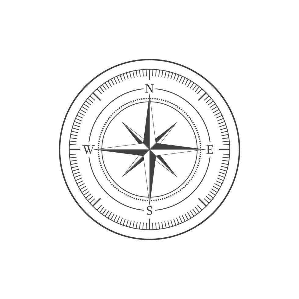 Compass vector icon illustration design