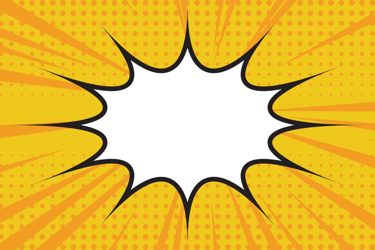 Comic Book  Design Element Vector