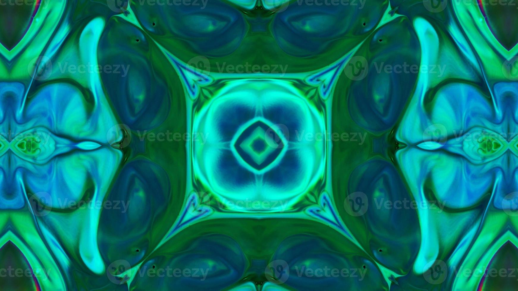 Wonderful Kaleidoscope Backgrounds Created From Colorful Ink Paint Spread photo