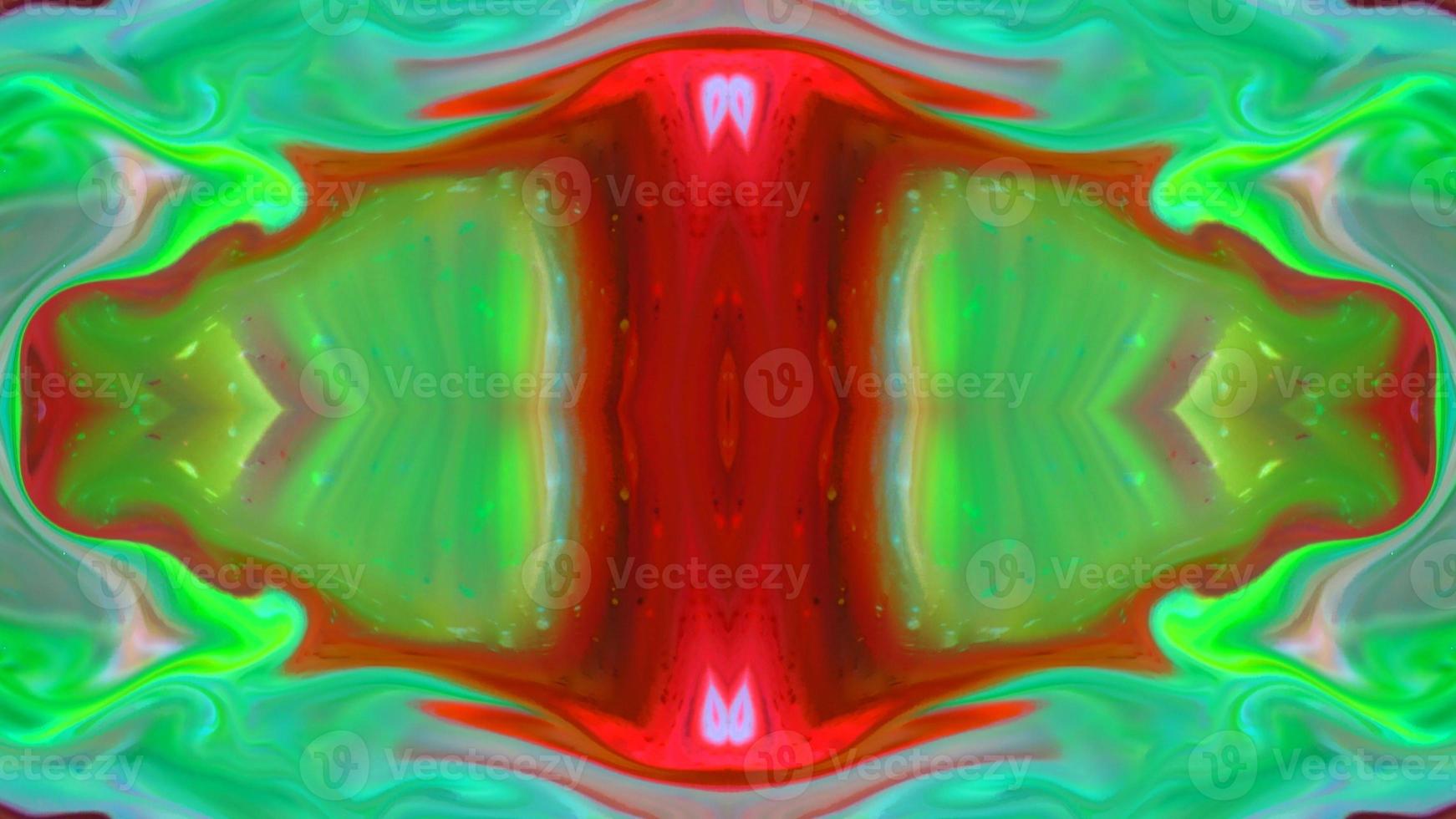 Wonderful Kaleidoscope Backgrounds Created From Colorful Ink Paint Spread photo
