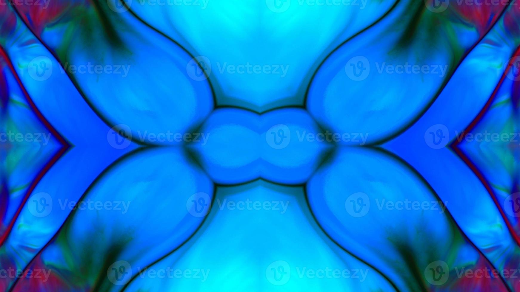 Wonderful Kaleidoscope Backgrounds Created From Colorful Ink Paint Spread photo