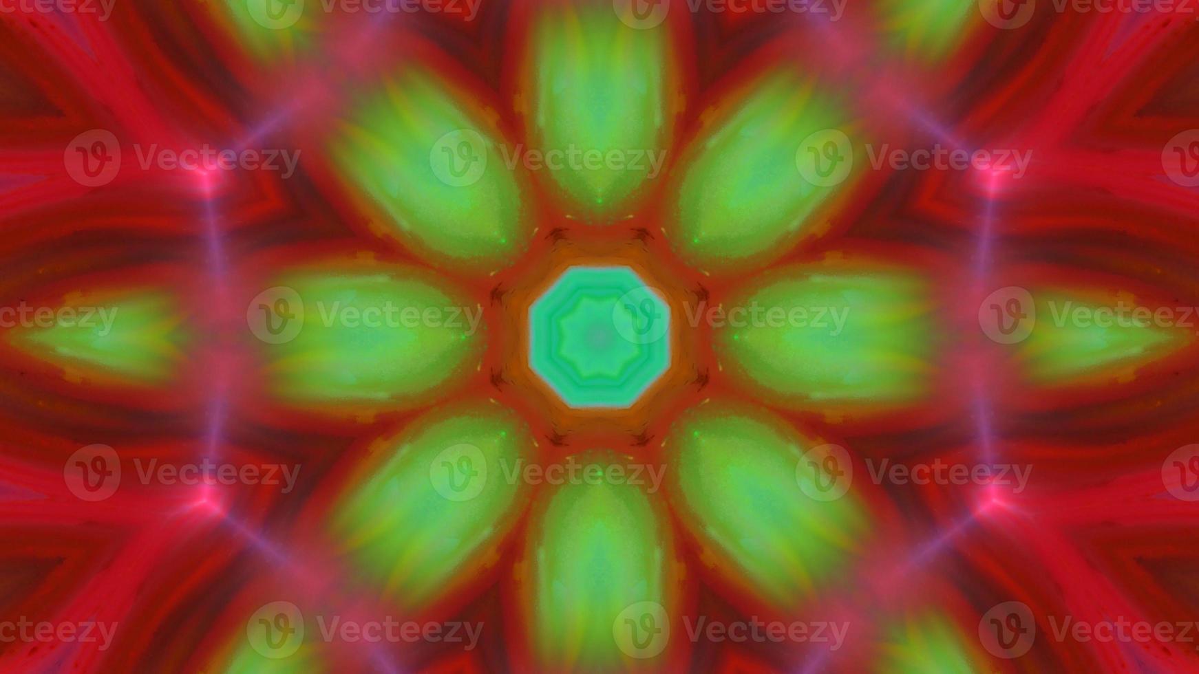 Wonderful Kaleidoscope Backgrounds Created From Colorful Ink Paint Spread photo