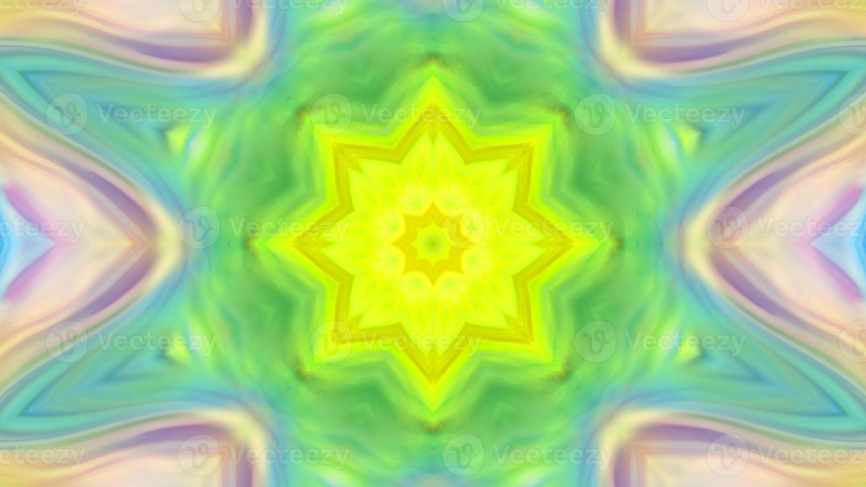 Wonderful Kaleidoscope Backgrounds Created From Colorful Ink Paint Spread photo