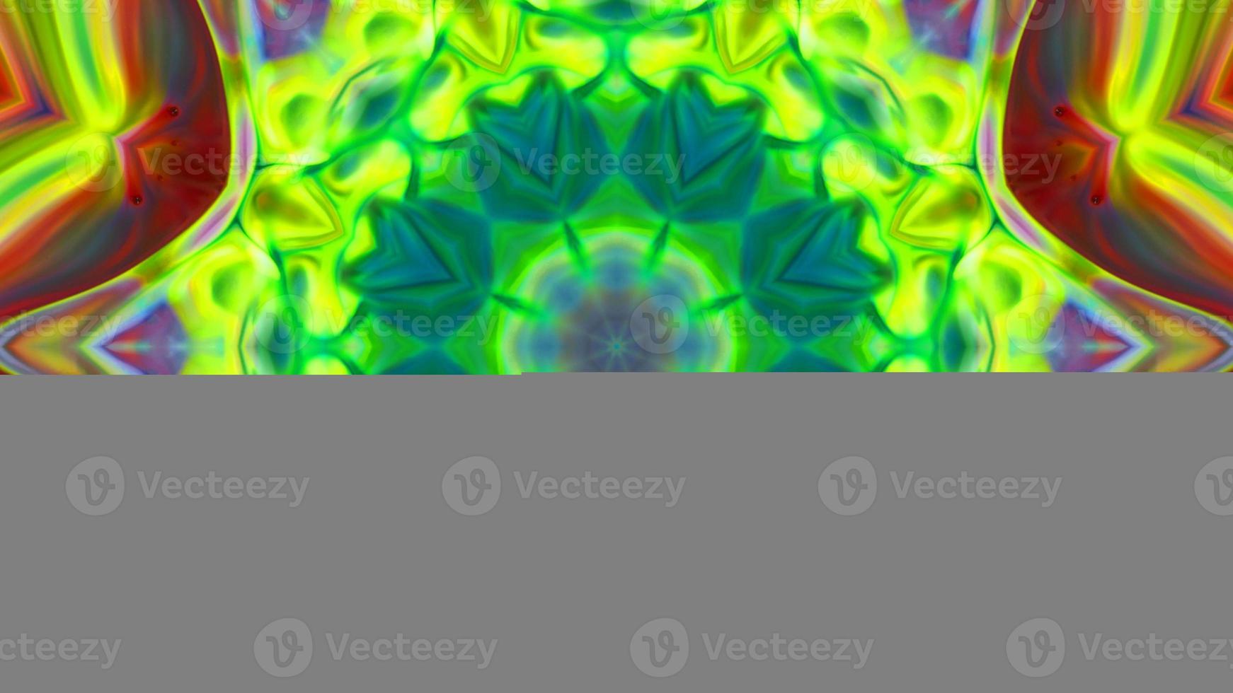 Wonderful Kaleidoscope Backgrounds Created From Colorful Ink Paint Spread photo